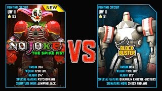REAL STEEL WRB No Joke VS Blockbuster New Robots UPDATE (Живая сталь)