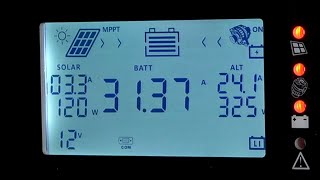 SRNE DC-DC Charger UPDATE - How to turn on hybrid charging mode (Solar + Alternator)