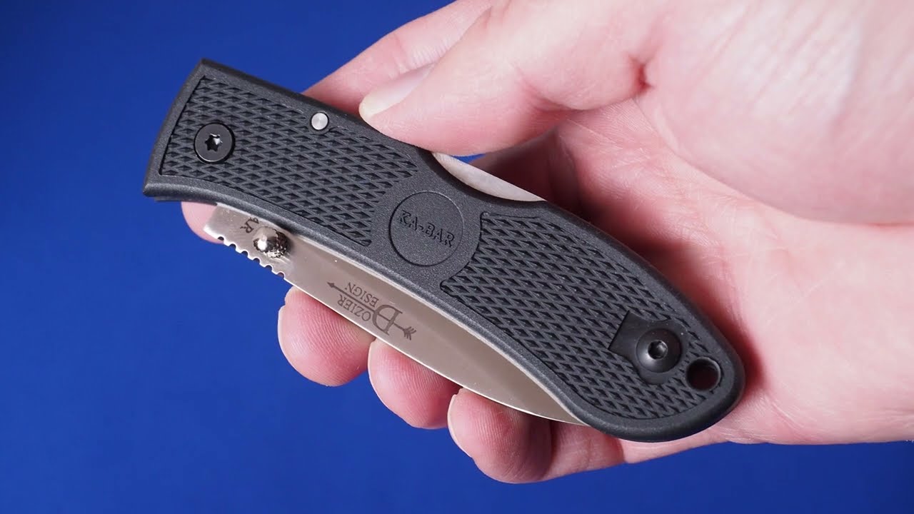 НОЖ KABAR DOZIER FOLDING HUNTER KB4062 YouTube