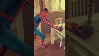 Police Needs Help (Spider-Man Edition) #Shorts