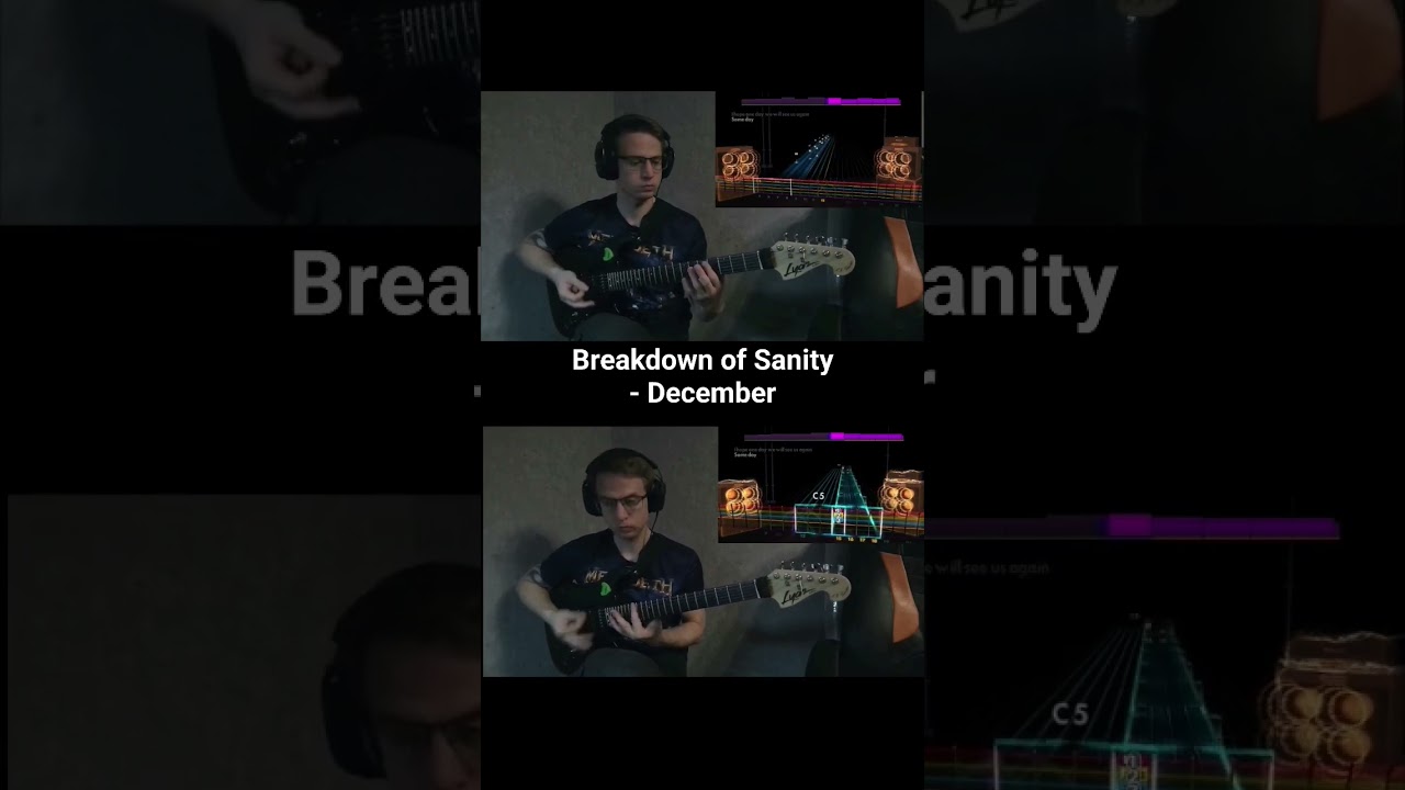 Rocksmith: Breakdown of Sanity - December | Guitar cover 
