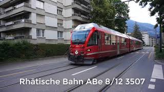 Rhätische Bahn ABe 8/12 3507 18/06/18
