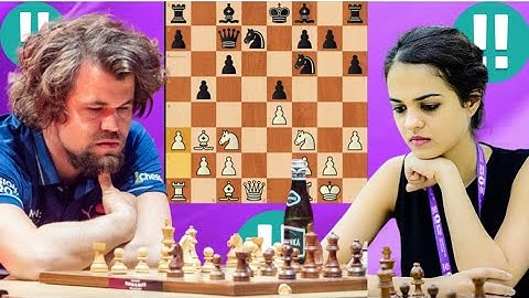 First class Magnus Carlsen vs Tania Sachdev 93