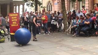 Man with big balls in York