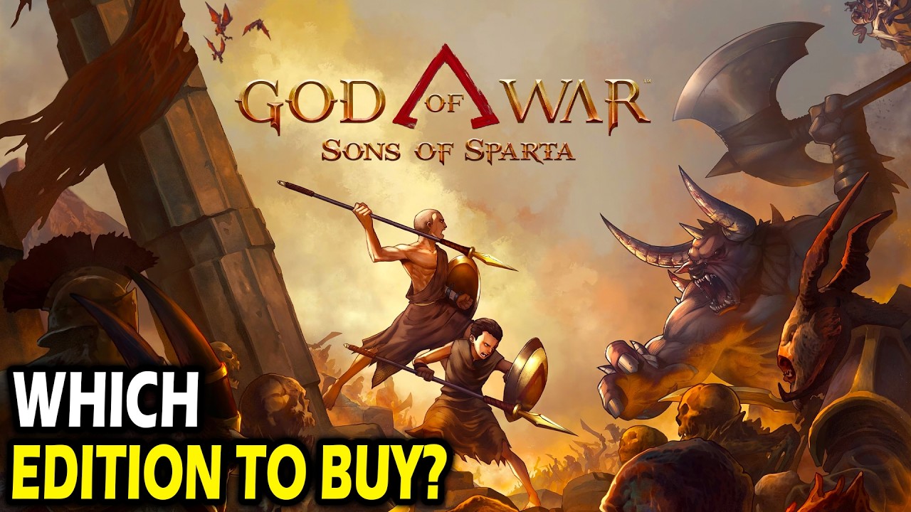 God of War Sons of Sparta - Стандартное или цифровое делюкс-издание: какое издание стоит купить?