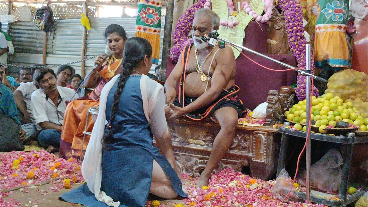 பௌர்ணமி அன்று குழந்தை வரம் கேட்டு கண்ணீருடன் வந்த மகள் புளியரை கருப்பசாமி அளித்த பதில்