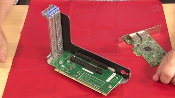 Lenovo ThinkSystem SR650 installing a riser card