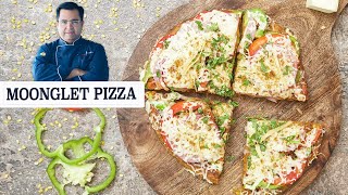 Moonglet Pizza | Famous Delhi Street Food | Chef Ajay Chopra Recipes