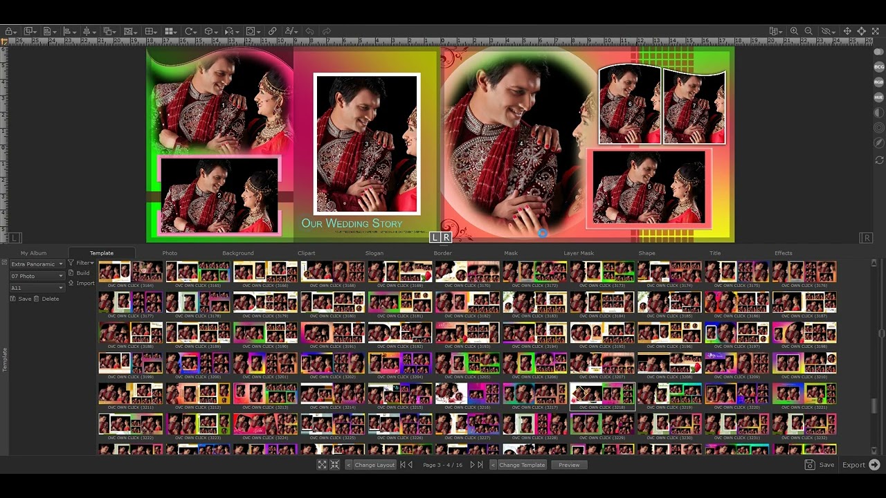 OWN CLICK PSD TEMPLATES FOR  DG FLICK 2025 .