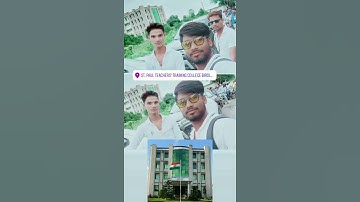 Aaj mera B.A. part 1 ka #exam #khatam st Paul teacher training college birsinghpur