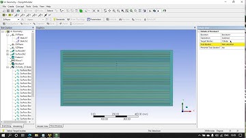 CFD on 2D radiator in Ansys Workbench Fluent Part 1