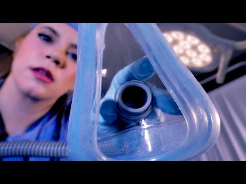 ASMR Hospital Anesthesiologist Puts You Under for Surgery | Full Body Exam, IV & Monitor