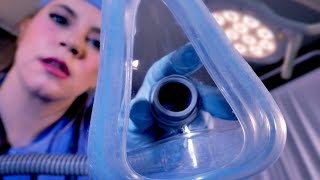 ASMR Hospital Anesthesiologist Puts You Under for Surgery | Full Body Exam, IV & Monitor screenshot 4