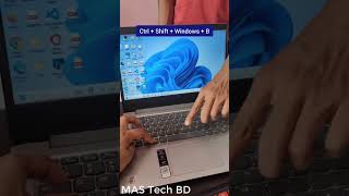 Ctrl Shift Windows Key B In Windows Resets The Graphics Driver
