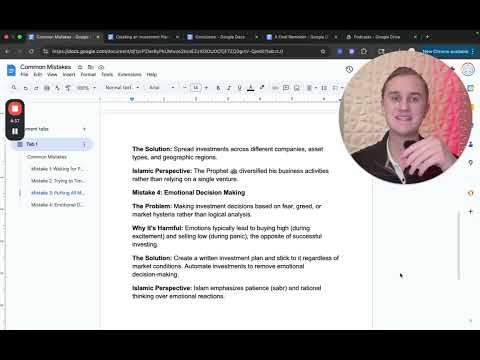 4 Halal Investing Mistakes That Will Cost You MILLIONS! (Avoid These NOW!) Halal Investing Course thumbnail