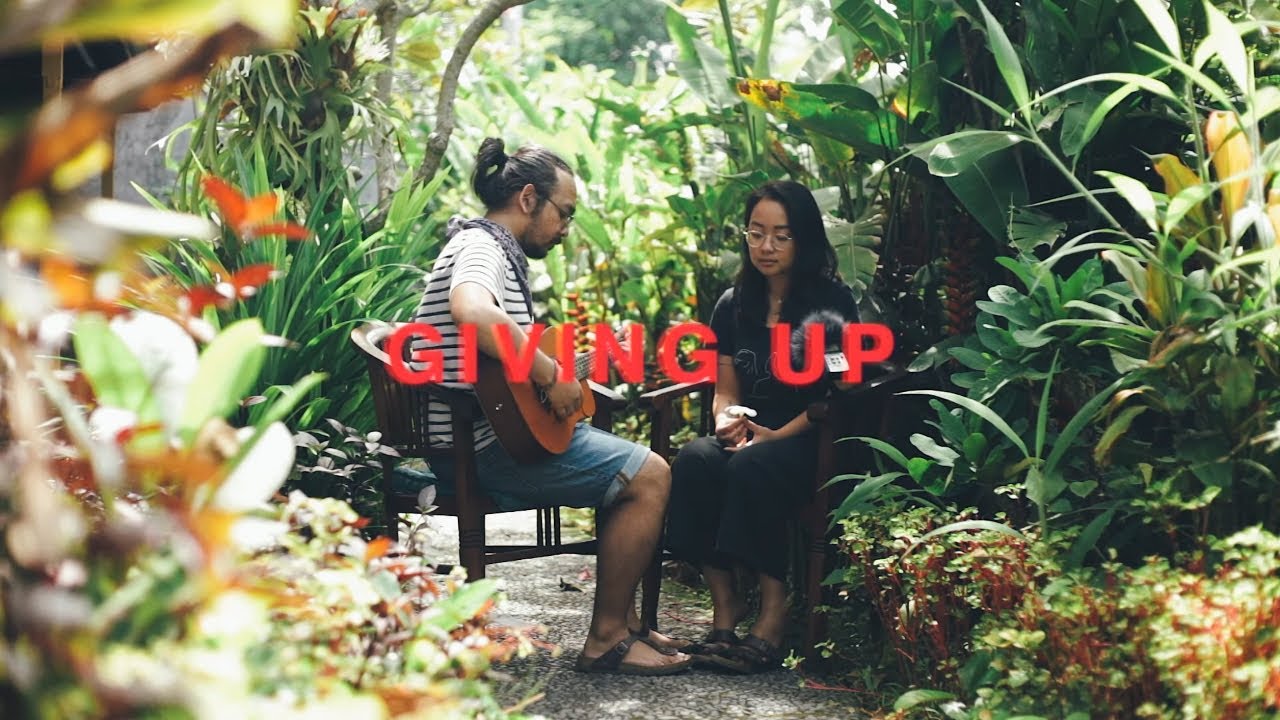 Giving Up   Ingrid Michaelson Live Acoustic Cover by The Macarons Project  Ubud Bali 