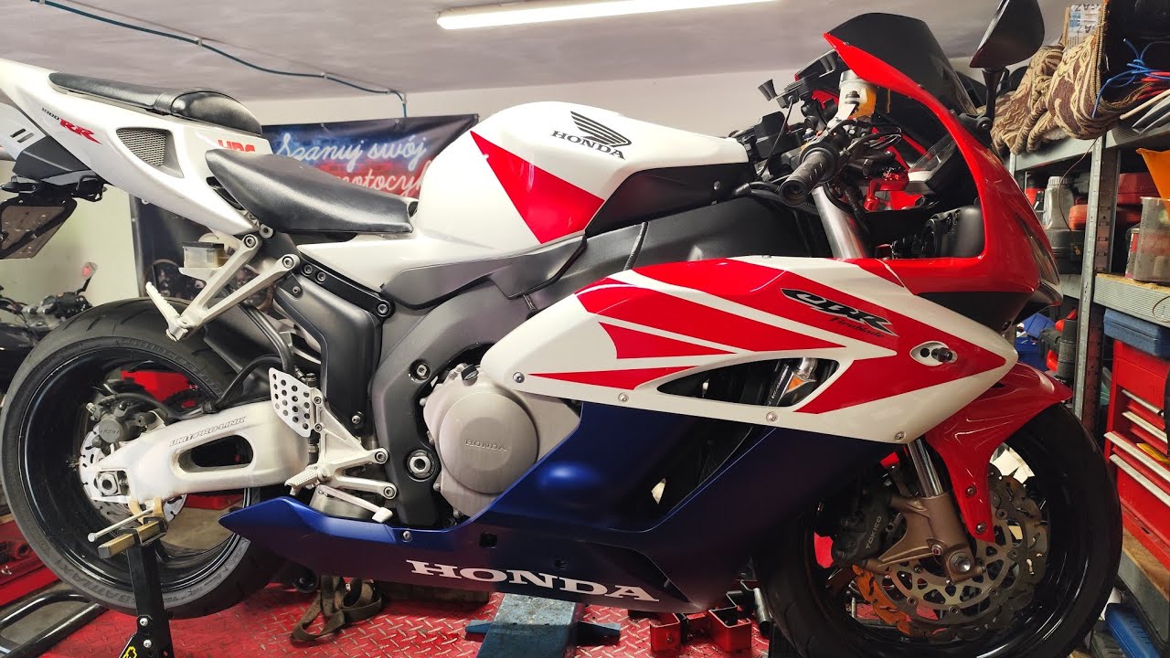 Honda CBR 1000RR zgasła w trasie oraz spory przegląd, kilka poprawek.