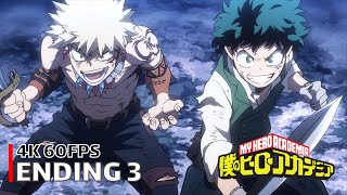 My Hero Academia - Ending 3 [4K 60FPS | Creditless | CC]