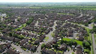 Stenson Fields by Drone in Derby Part 2 May 2023