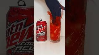 MOUNTAIN DEW CODE RED🚨 #mountaindew #dew #viralfood #shortsviral #shorts #asmr #funny #lol #laugh