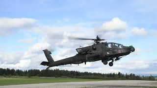 AH-64D Apache Flight Training at Grafenwoehr, Germany.