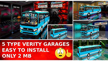 ⭕️Top 5 Bussid Garage