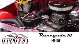 Renegade III Walkaround: Engine