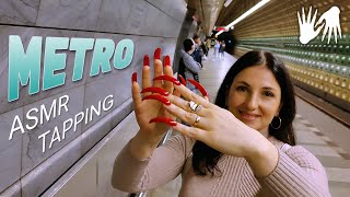 TAPPING🚇ASMR in the Prague Metro screenshot 4