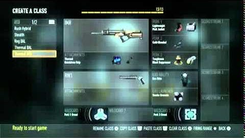 Call of Duty Advanced Warfare - Best Competetive Classes (Hardpoint / SnD / CTF) 2015