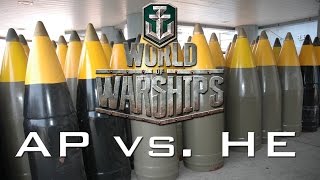 [OUTDATED] World of Warships - Captain's Academy Episode 4 - AP vs HE Guide
