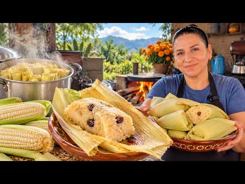 FIRST OFFERING 🕯️🫔 SWEET CORN TAMALES for DAY OF THE DEAD | The Widows' Heritage
