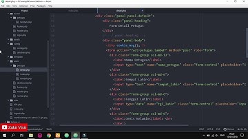 Cara Membuat Aplikasi Website Company Profile #8 Menampilkan Data & Form Tambah Petugas