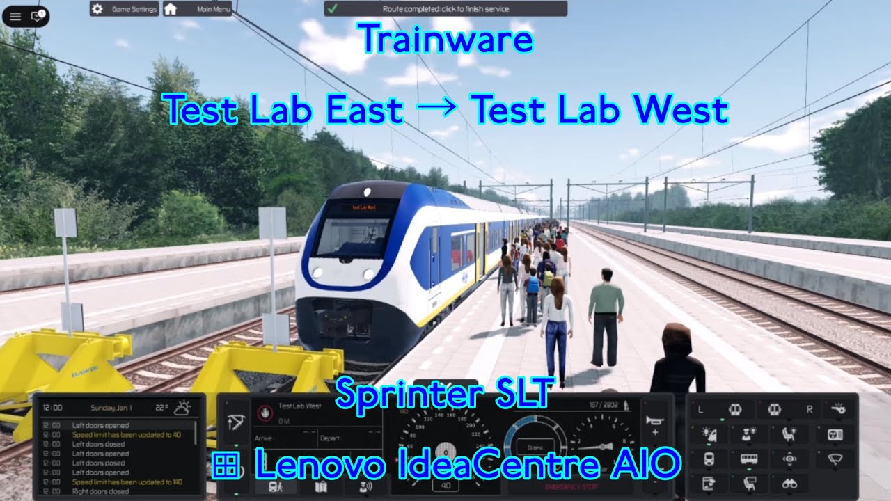 (Tuesday, 30th December 2025) Trainware Demo [Alpha] | Sprinter SLT ...