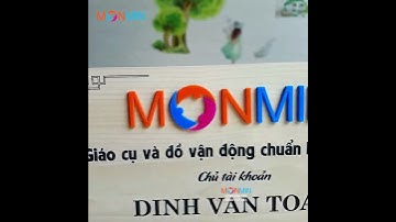 Bảng thông tin tài khoản ngân hàng   Tên shop, mã QR thanh toán, chuyển khoản Monmin