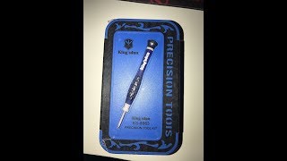 Unboxing the King's Dun KS-8863 Precision iPhone Toolkit