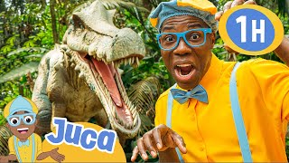 Juca Aprende TUDO Sobre Dinossauros! | 1 HORA DO JUCA BRASIL! | Videos Educativos em Português