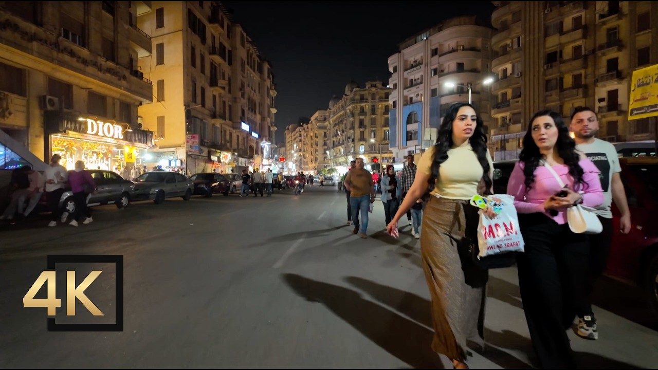 Cairo Egypt 🇪🇬 Walking Tour | Travel to Egypt | Cairo Vlog | Cairo Walk | Abdeen Cairo | Cairo Night