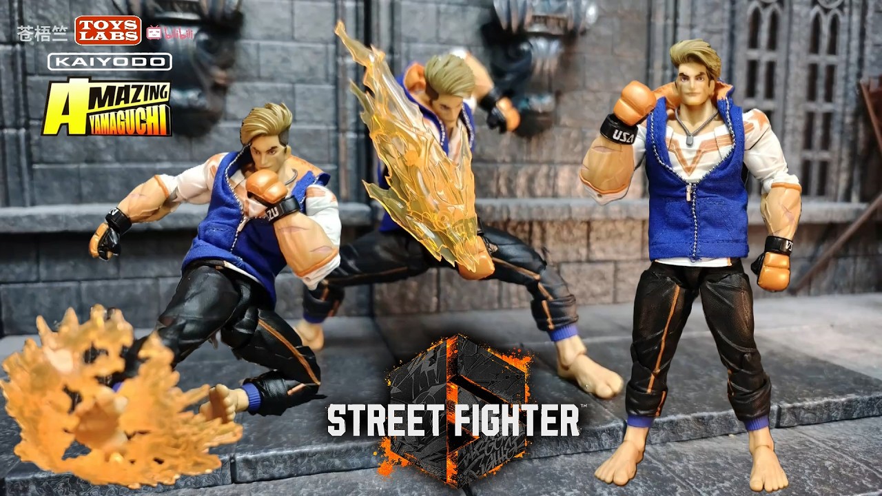 海洋堂 卢克 街霸 Kaiyodo Revoltech Amazing Yamaguchi Street 