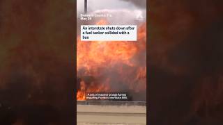 Fuel Tanker Crash On Florida Highway