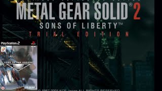 Metal Gear Solid 2 : Sons of Liberty Demo Disc Gameplay