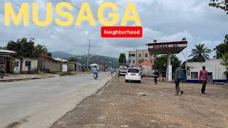 Walking from Bujumbura City Center to MUSAGA 🇧🇮 | Real Street Life in Burundi