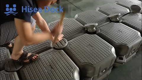 Hisea Dock Installation video-Double Float