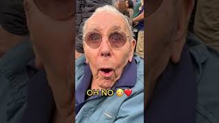 97 year old WW2 veteran gets his lifetime dream come true! SO WHOLESOME! #shorts