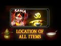 All Items Locations In Kamla Mobile Horror Game