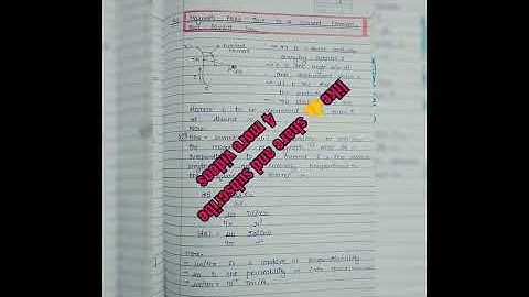 Class12 physics chapter4 best notes pdf(moving charges and magnetism), check description box #shorts