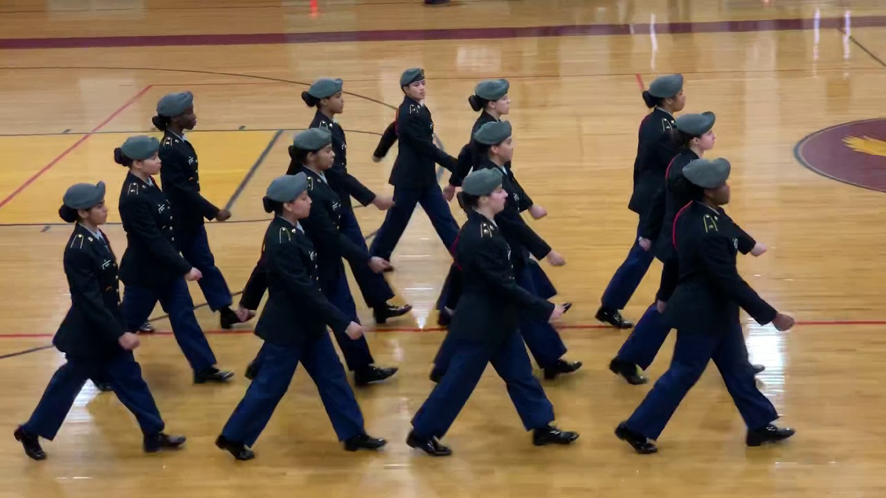 Download Union HS Army JROTC Unarmed Regulation at Central Regional Drill Competition 2019