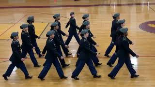 Union Hs Army Jrotc Unarmed Regulation At Central Regional Drill Competition 2019