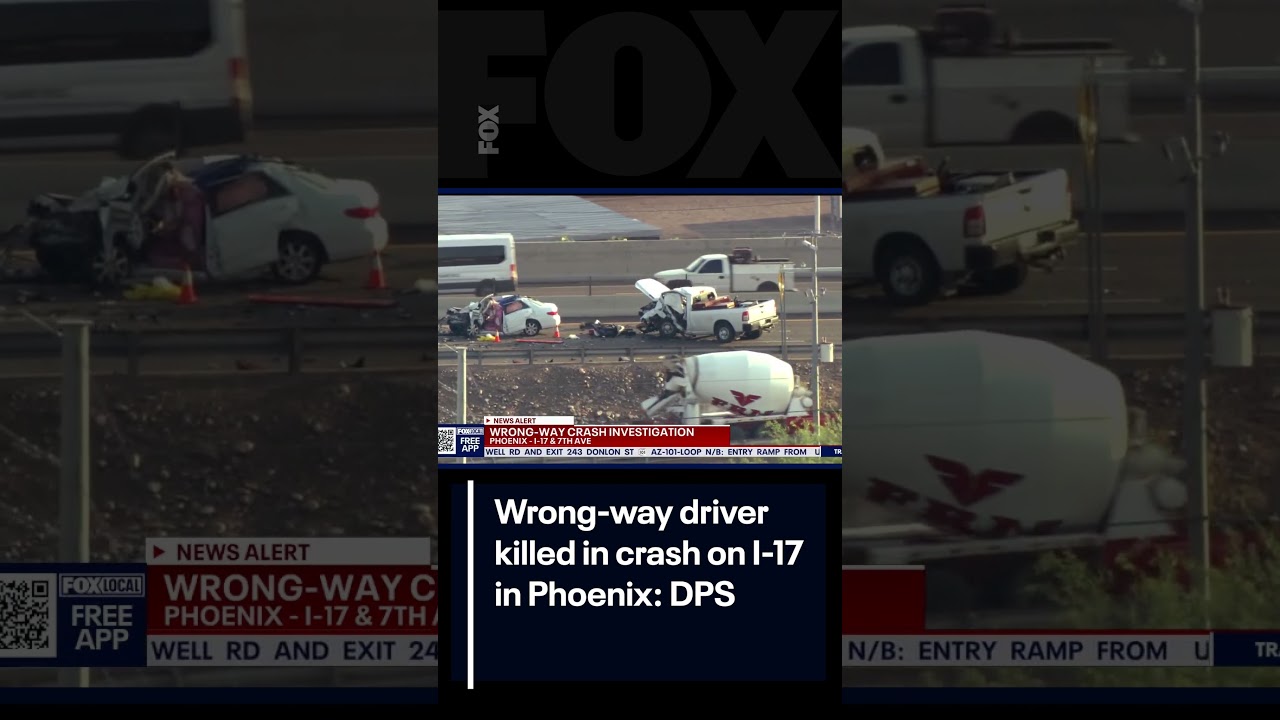 Woman, 18, killed in I-17 wrong-way crash | FOX 10 Phoenix