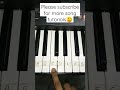 Main Agar Kahoon Song easy piano 🎹 tutorial 😊