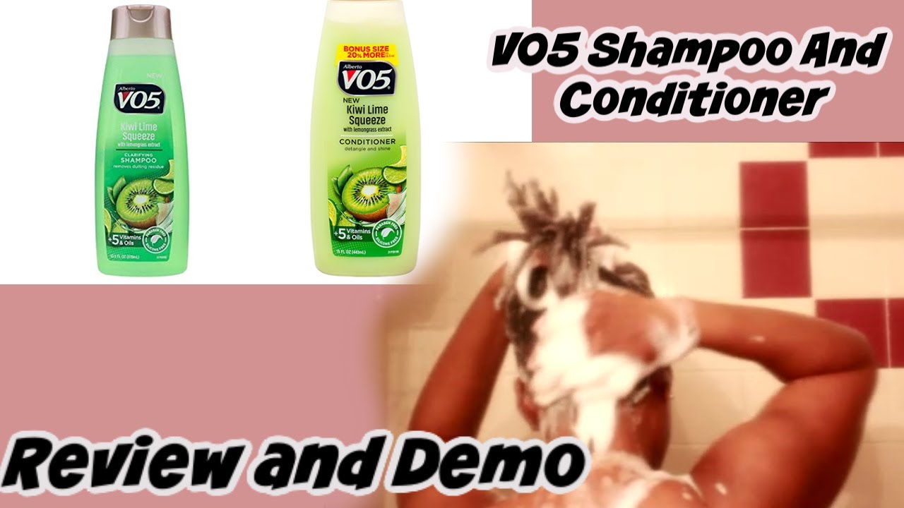 V05 Clarifying Shampoo and Conditioner review and demo YouTube